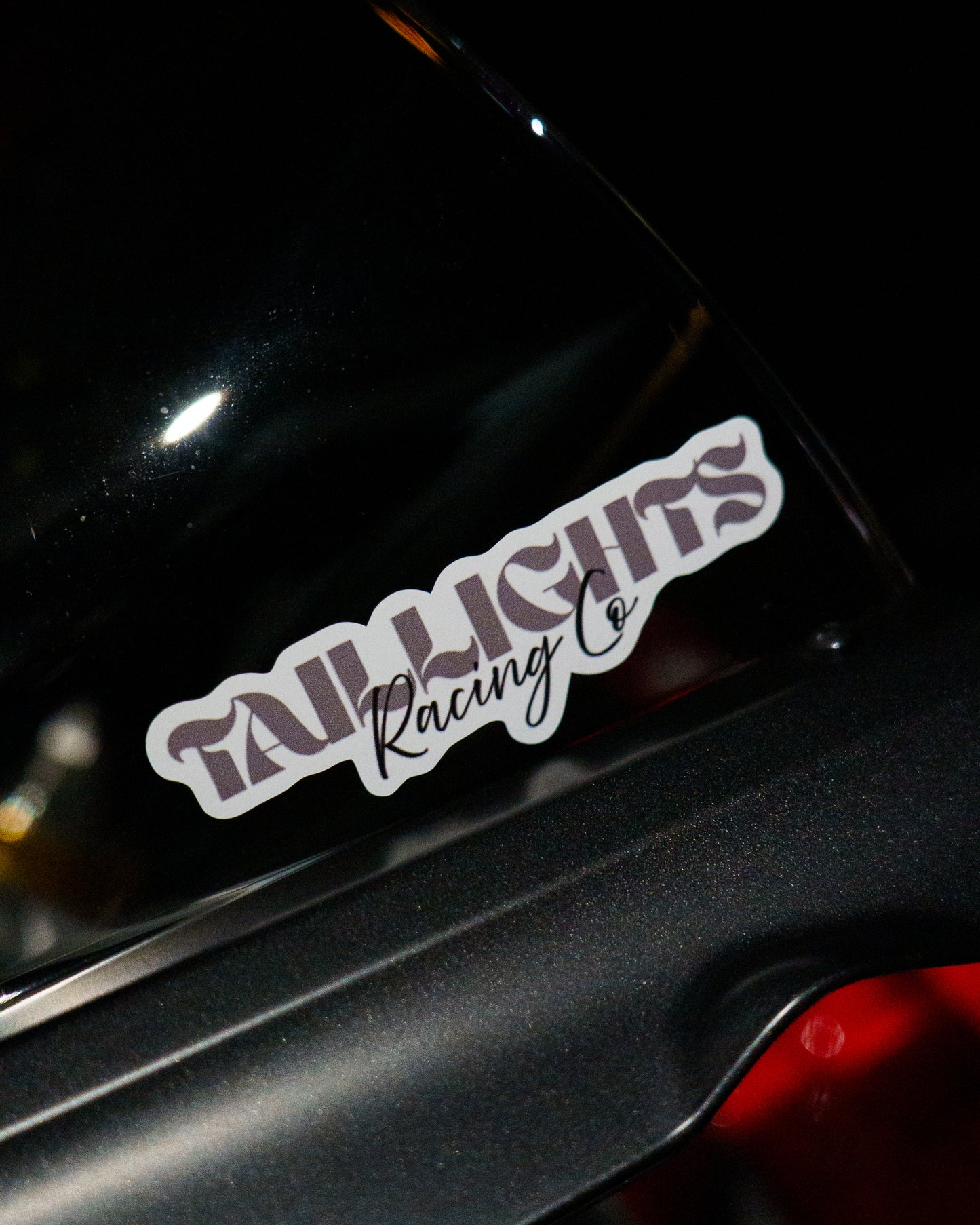 Taillights Vinyl Decal Drop .5