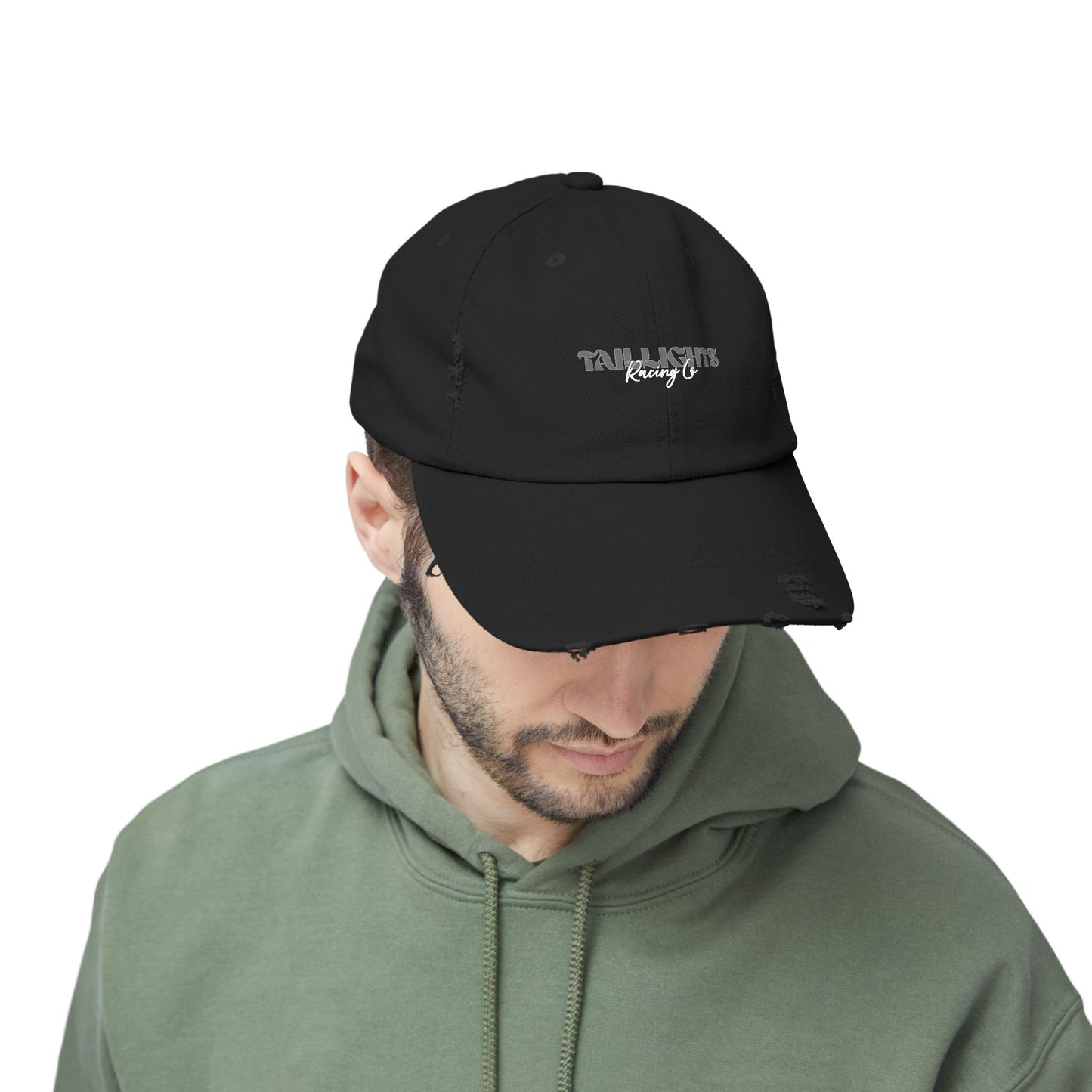Taillights Distressed Hat Drop .5