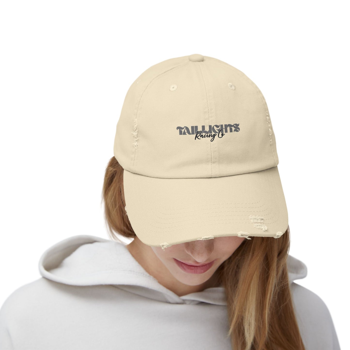 Taillights Distressed Hat Drop .5